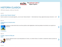 Tablet Screenshot of historiaclasica.com